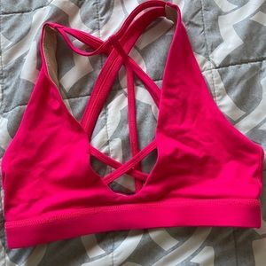 Buffbunny small sports bra! Neon pink